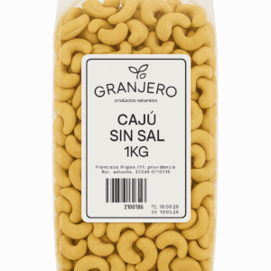 Caju tostado sin sal 1000gr
