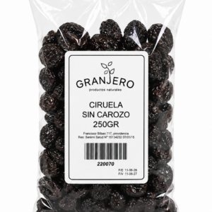 Ciruela sin carozo 250gr