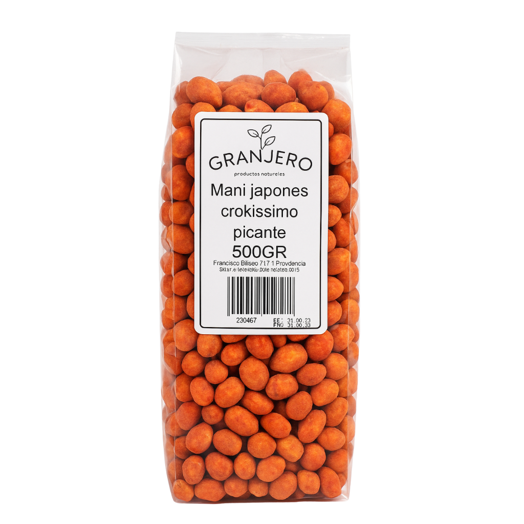Mani Japones Picante 500gr