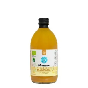 Vinagre de manzana con Curcuma y Jengibre 500ml - Manare