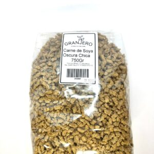 Carne de soya Oscura chica 750gr