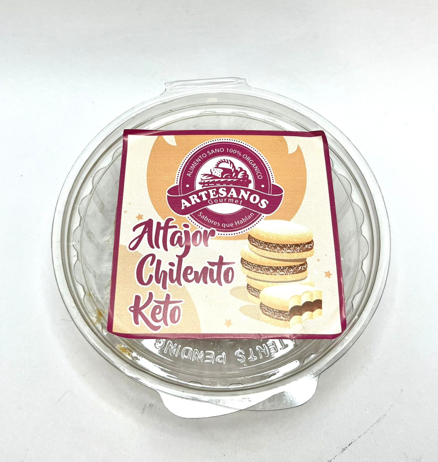 Alfajor Chilenito Keto - ArteSanos - Imagen 2