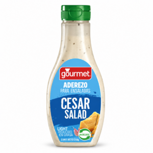 Aderezo Cesar para ensaladas Ligth- Gourmet 250G