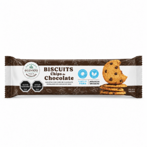 Galleta Biscuits Chips de Chocolate Ecovida 145 g