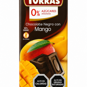 Torras Chocolate Negro con Mango 52% cacao 75gr