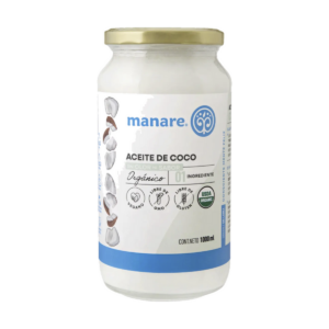 Aceite de coco Sin olor y Sin sabor 1 Litro - Manare