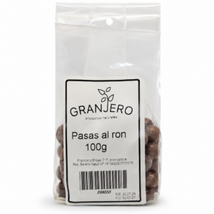 Pasas al ron 100g