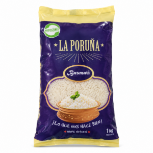 Arroz Basmati La Poruña 1 kg