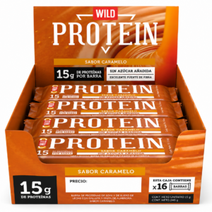 Barra Wild Protein Caramelo Caja 16un 15gr