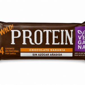Barras wild food CHOCOLATE NARANJA vegana 1 UND