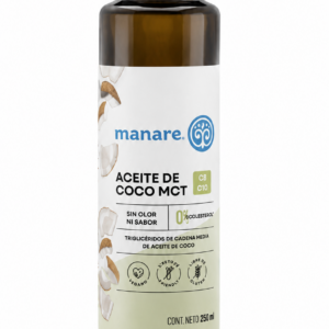 Aceite de coco MCT 250ml - Manare