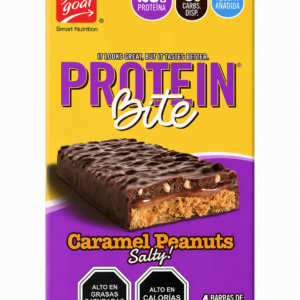 Barras Bite Protein Caramel Peanuts Pack x 4