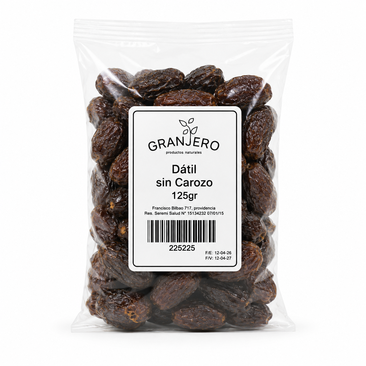 Dátil sin Carozo 125 g
