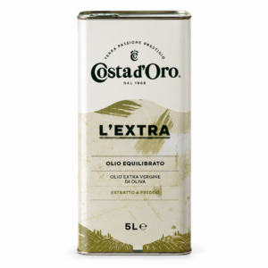 Aceite De Oliva Extra Virgen Costa D'oro Prensado en Frio 5 Lt.