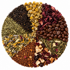 TÉ, CAFÉ Y HIERBAS