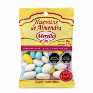 Huevitos de almendra confitada